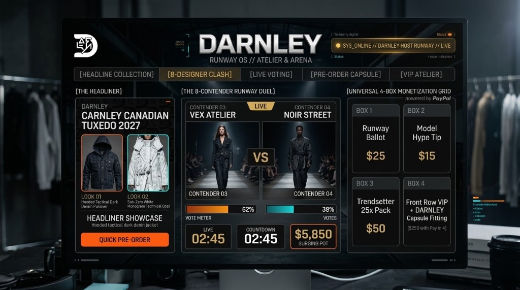 Darnley Runway OS Real-Time Jumbotron HUD